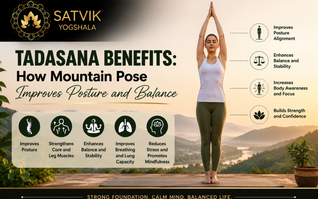 Tadasana Benefits: How Mountain Pose Improves Posture and Balance